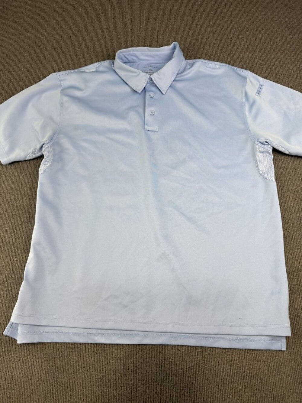 Propper Mens Light Blue Polo Shirt Short Sleeve 2XL